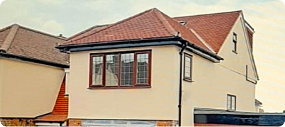 Semi-detached house after a full renovation and loft conversion